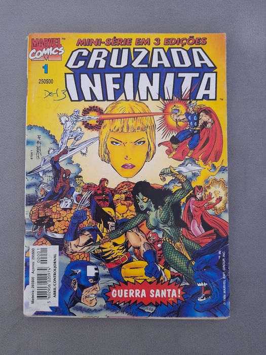 Banda desenhada Cruzada Infinita n⁰1 Guerra Santa!