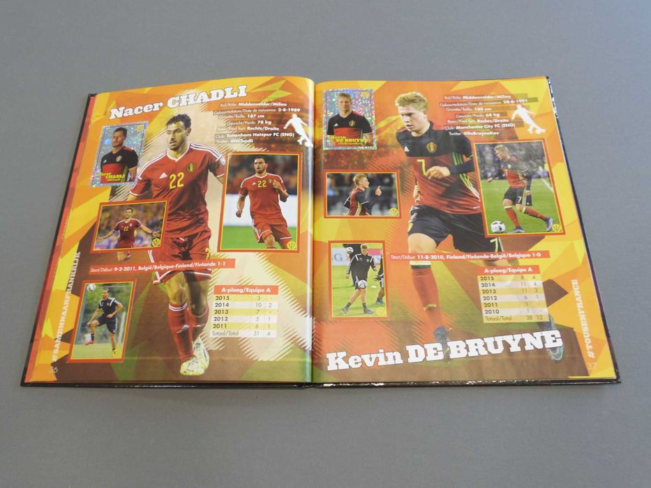 Cadernetas Completas França e Bélgica, da Panini