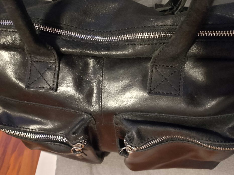 Продам сумку-портфель, саквояж з натуральної шкіри