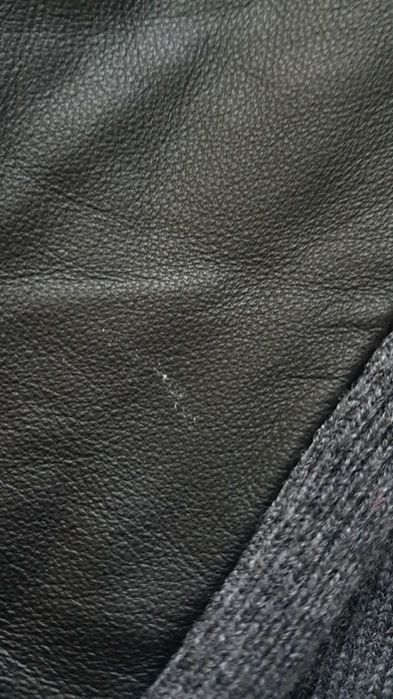 Narzutka The Kooples wełna kaszmir skóra naturalna rozmiar S