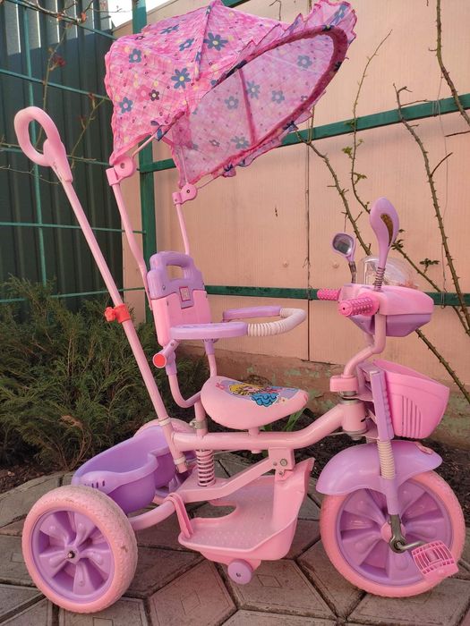 Коляска - велосипед вживана.