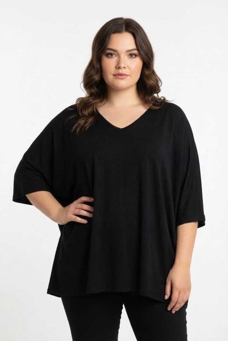 bluzka plus size bawełna oversize sze 200