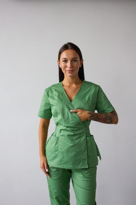 ПРЕМІУМ-ЯКІСТЬ! Хірургічний костюм жіночий, хірургічні костюми