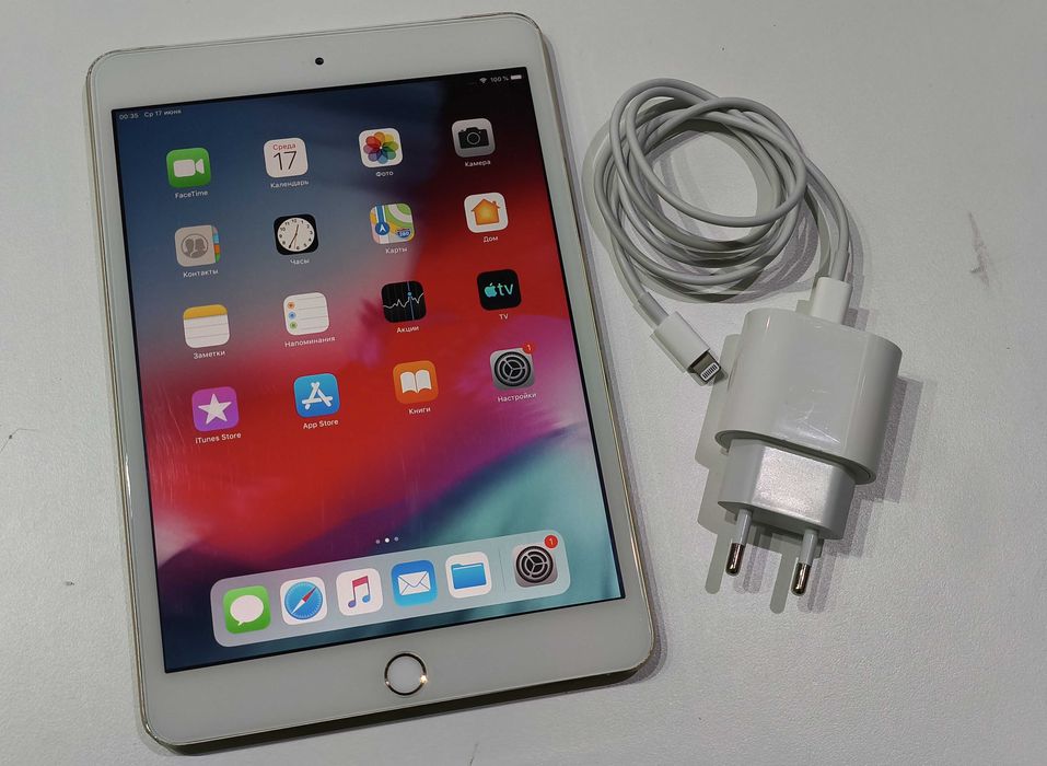 Apple iPad mini 3/128GB (A1600) Gold WF/LTE планшет