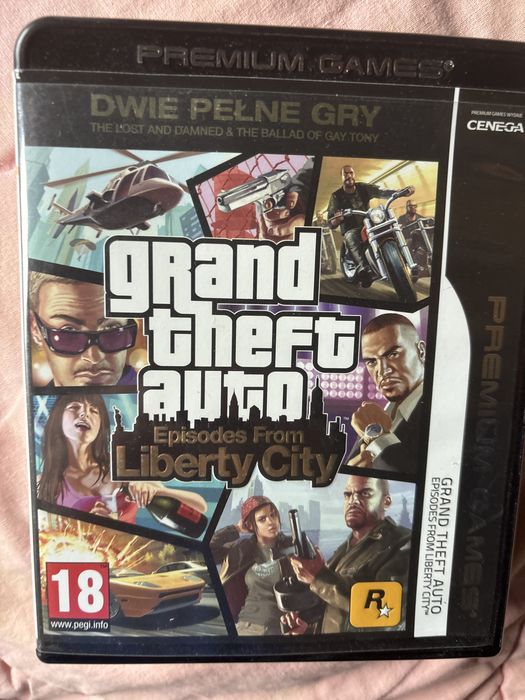 Gra na Pc komputer GTA Grandthieft auto liberty city
