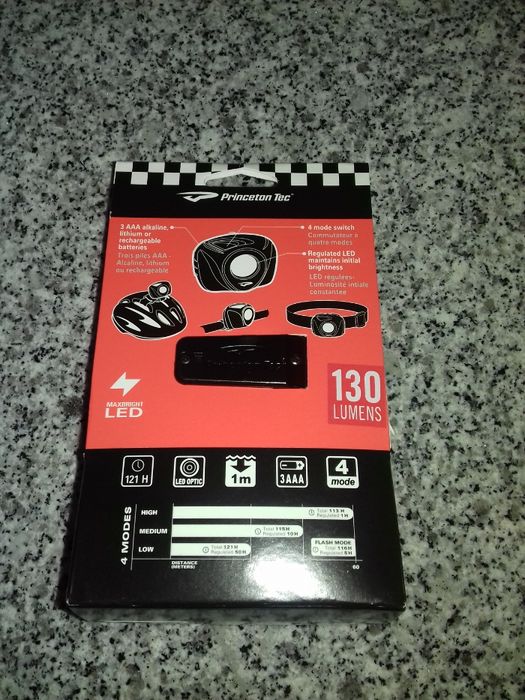 Luz led de bicicleta princeton tec Nova