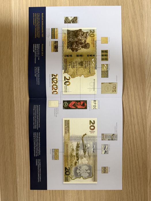 20 zł Ochrona polskiej granicy wschodniej + folder