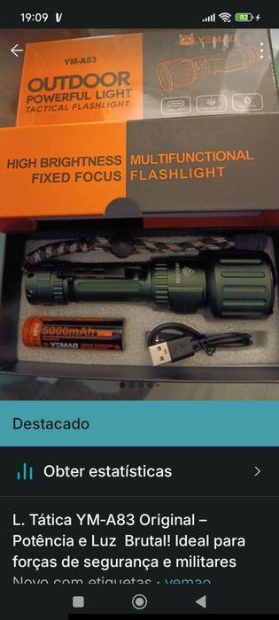 A83- 5080 Lm. Feita  p. Forças Especiais e de Elite,