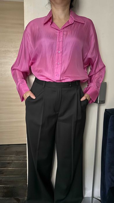 Шовкова сорочка жіноча Massimo Dutti