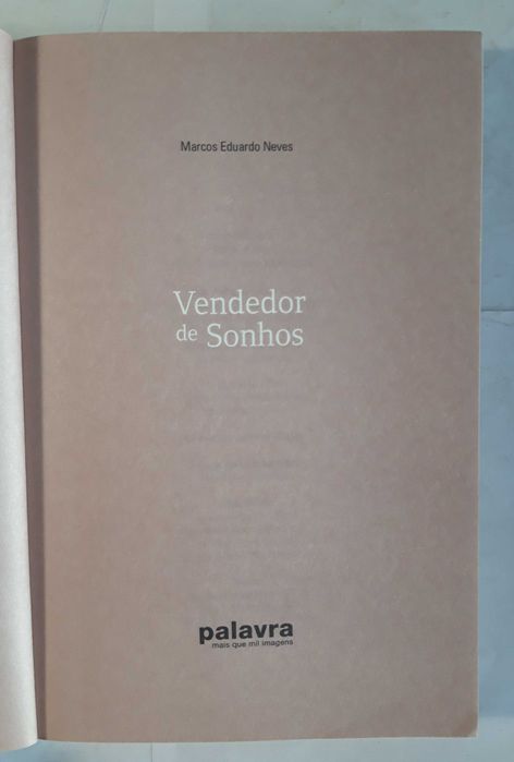 Livro Ref Par 2- Marcos Eduardo Neves - Vendedor de Sonhos