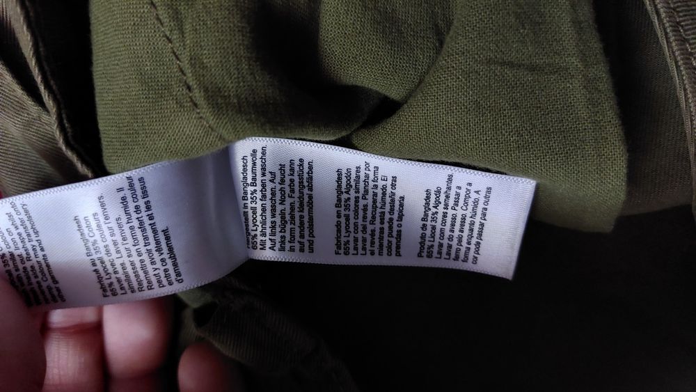 Lekkie spodnie khaki cargo damskie