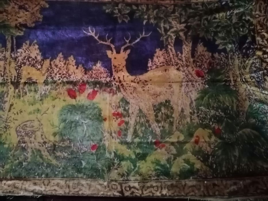 Покривала, скатертини, килимки срср плюшеві