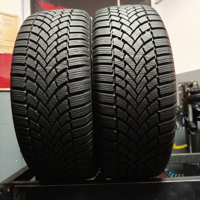 215/60/16 XL Sprzedam parę opon zimowych Bridgestone