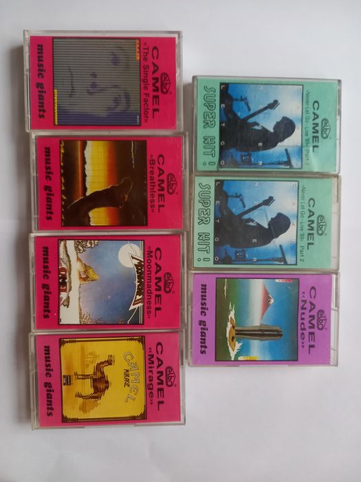 Kasety magnetofonowe Camel 7 szt.