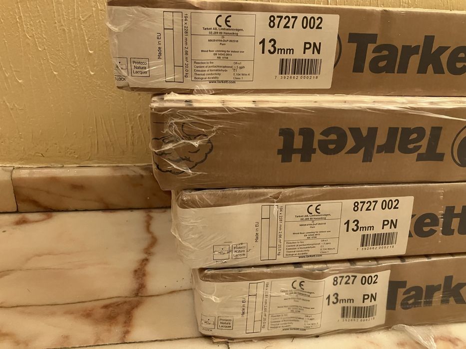 Soalho Tarkett Pure Oak Nature Duoplank 4 pacotes