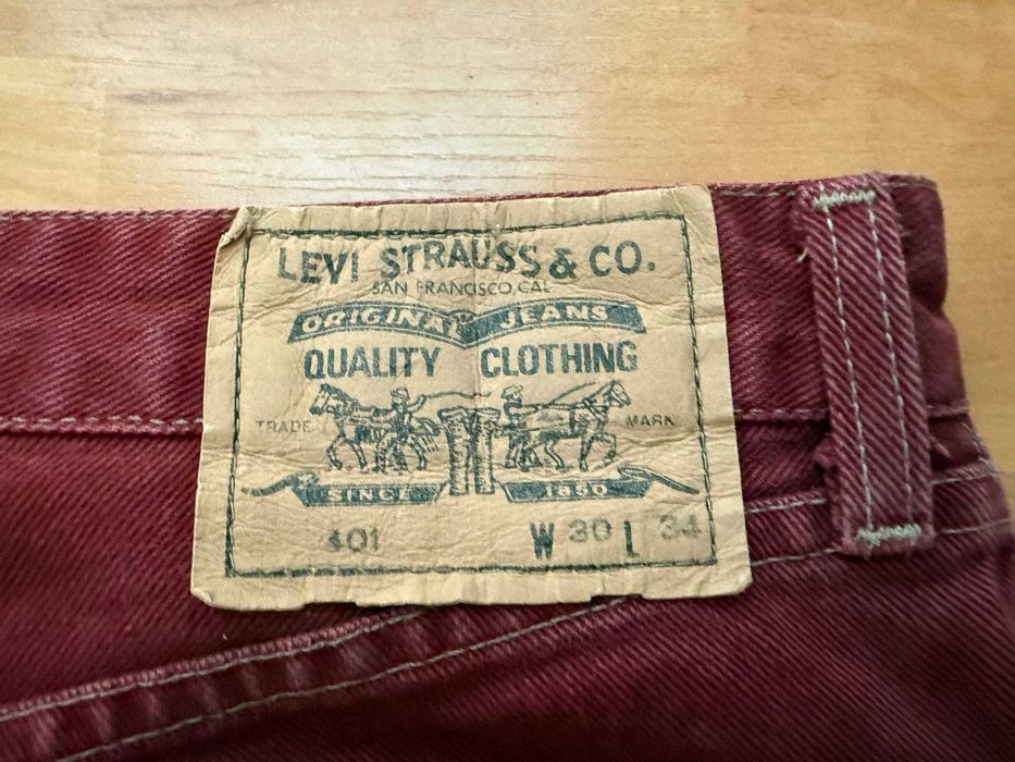 Spodnie Levis 401