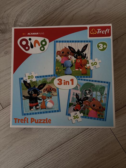 Puzzle bing  3+ stan idealny