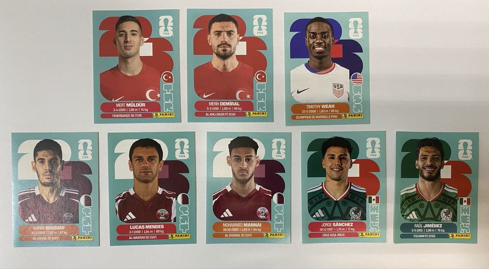 Стікери Panini Fifa World Cup 2026