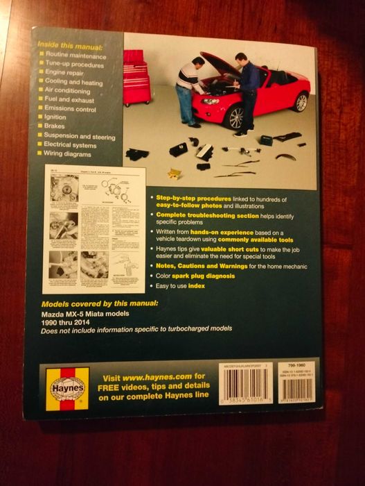 Haynes - Mazda Mx5 Miata (manual técnico)