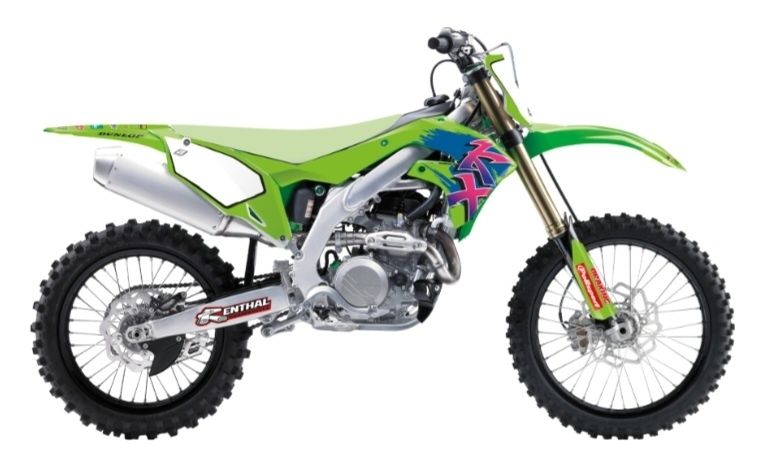 Okleina Komplet naklejek oklein Kawasaki kxf 250 rok 21-23 kxf 450