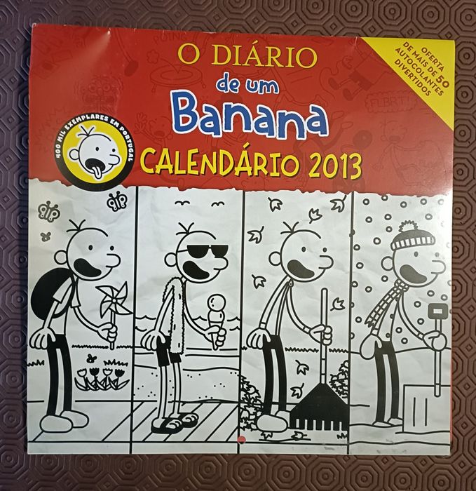 Diário de um BANANA calendário