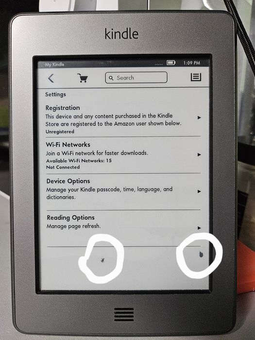 Електронна книга Amazon Kindle Touch