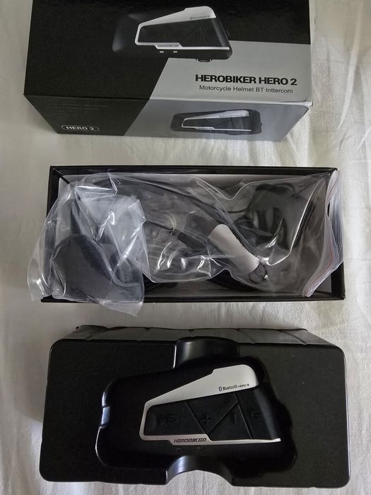 Auricular capacete moto herobiker hero 2