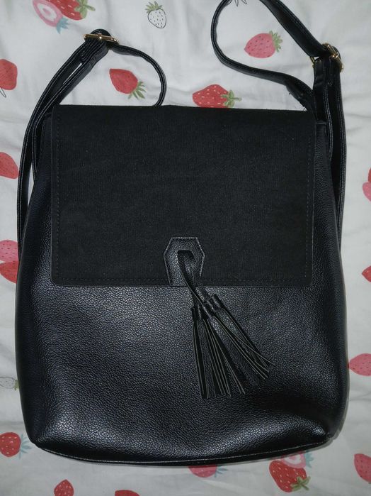 Plecak torebka damska czarna