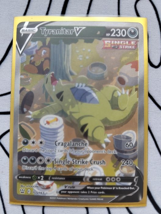 Tyranitar v single strke