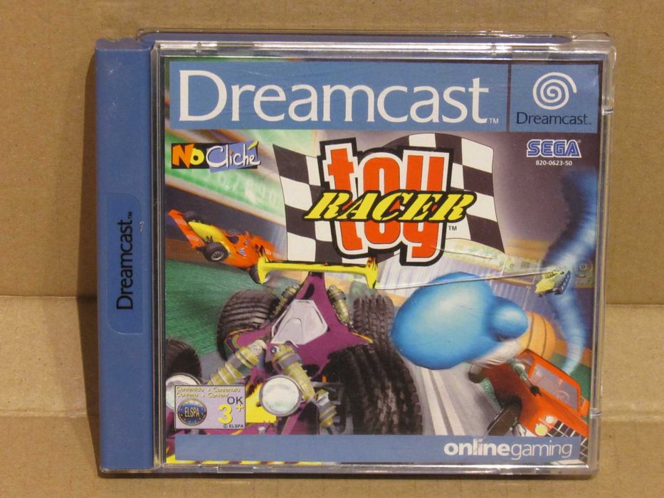 Jogo Sega Dreamcast Toy Racer completo