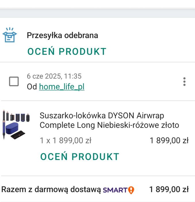 Suszarko lokówka dyson