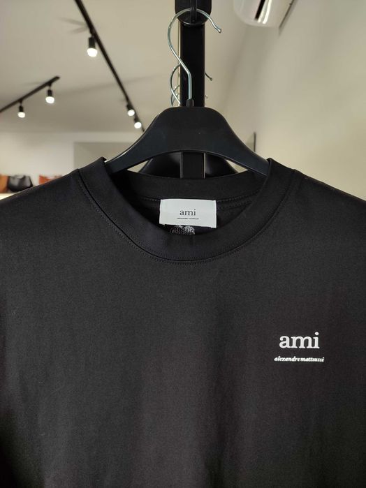 Футболка AMI Paris Alexandre Mattiussi T-shirt Black