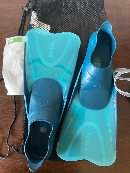 Barbatanas Máscara Tubo Snorkeling