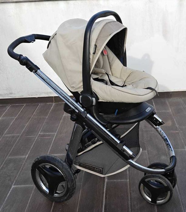 Carrinho de Bebé Bébécar Evolution AT – Conjunto Completo