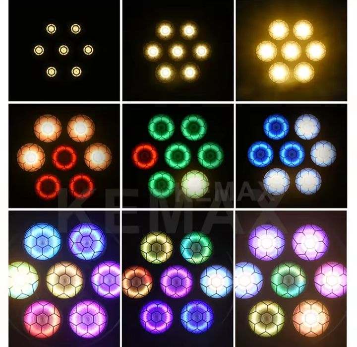 Reflektor sceniczny 350W RGBW