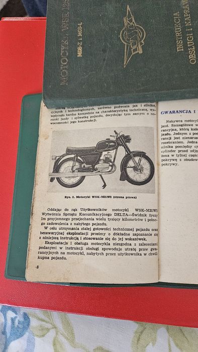 Instrukcja obsługi motoru WSK