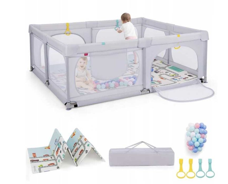 Kojec dla dzieci 158 x 189 cm