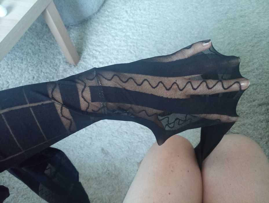 Luksusowe rajstopy wzorzyste,3