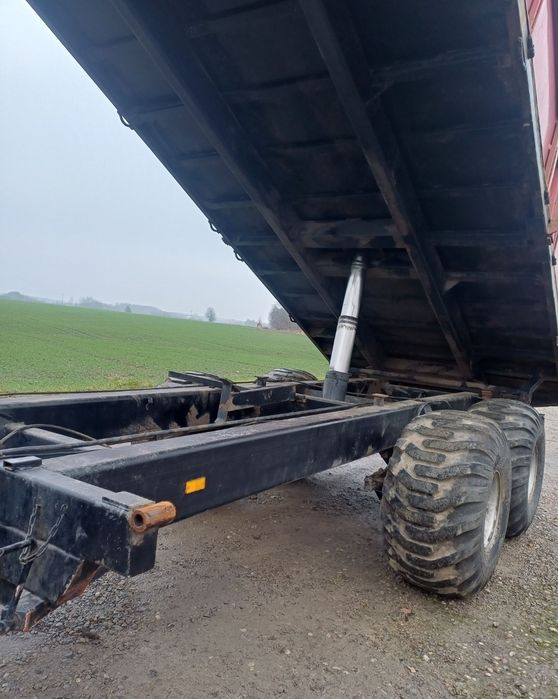 Prztczepa wywrotka na 3 strony tandem 10 t midema skorupa 12 ton hw