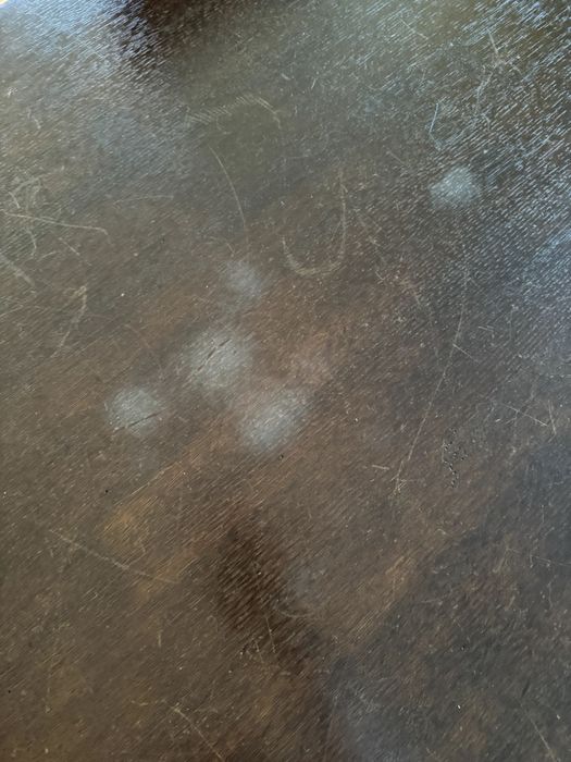 Mesa de Jantar extensivel de madeira maciça + 8 cadeiras