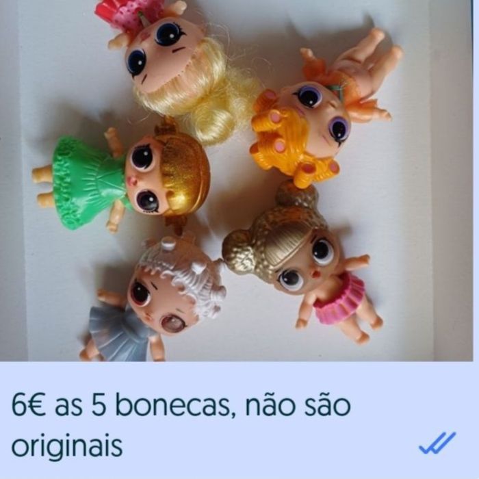 LOL bonecas, MGA. Ler descrição.