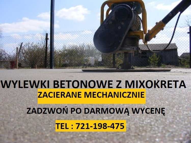 Posadzki jastrychowe / wylewki betonowe / Styrobeton / wylewki samopoziomujace anhydrytowe i maszynowe
