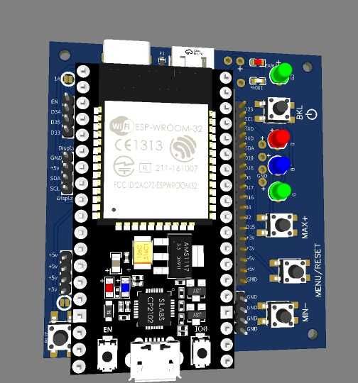 Projekt PCB do Arduino/ESP32 – EasyEDA – 2D/3D wizualizacja