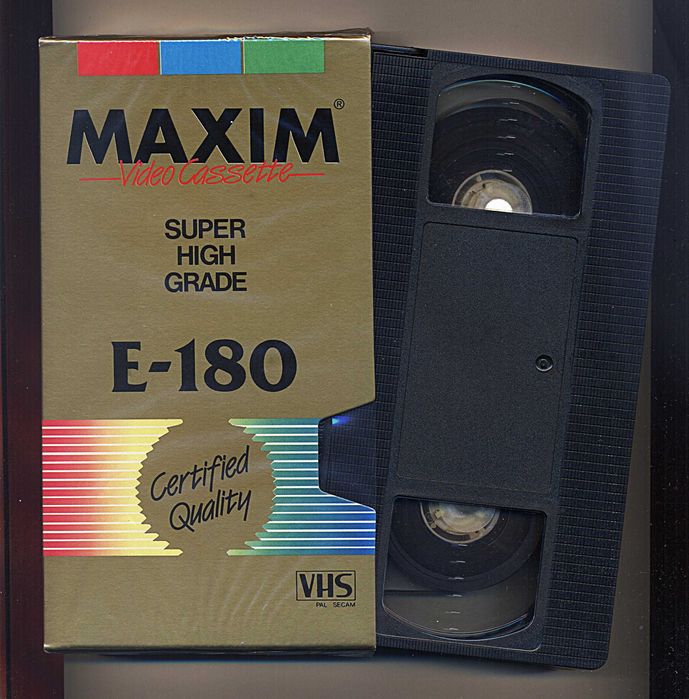 Kaseta VHS E - 180