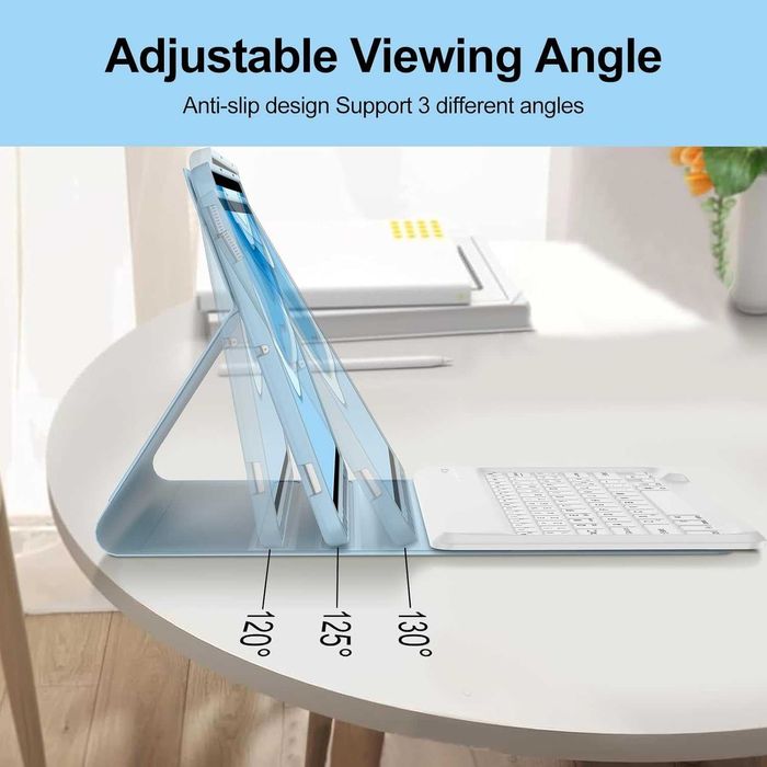 Techsuit etui klawiatura bluetooth Samsung Galaxy Tab S9 11" S9 FE