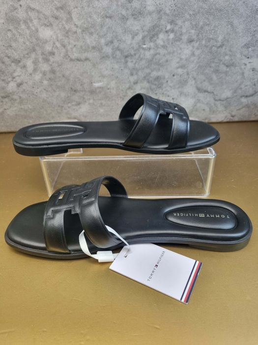 Buty Tommy Hilfiger Th Logo Strap Mule