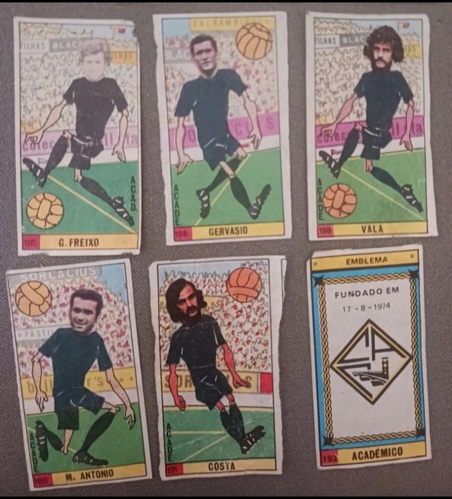 Cromos Caramelos Ball Stars 1975-76