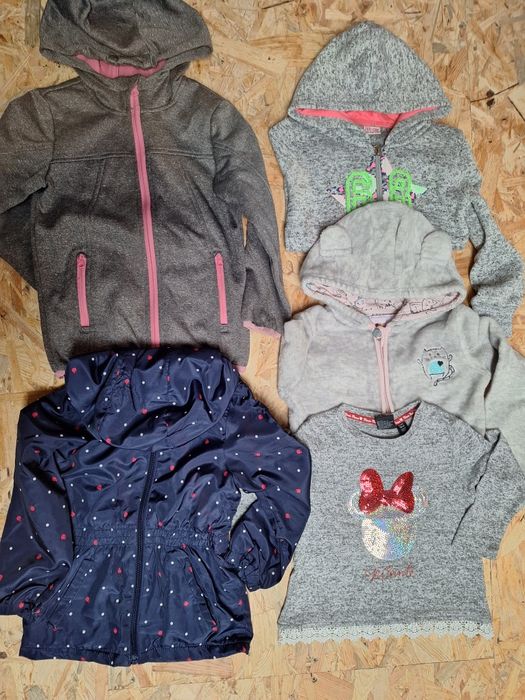 Mega paka ubrań rozm. 110 dziewczynka + buty 28