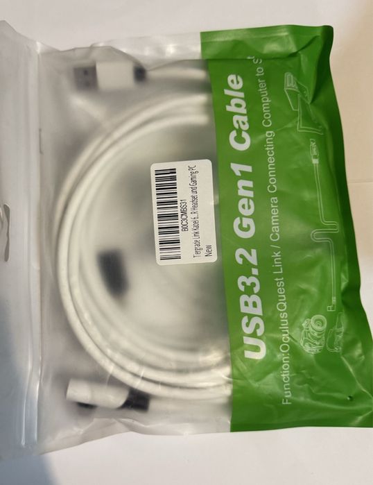 Кабель PowerPlant USB3.2 Gen1 Oculus 5м