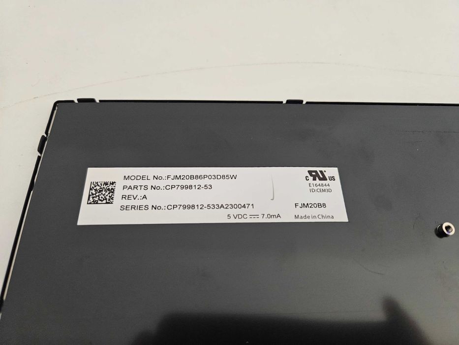 Vendo teclado novo p/ Fujitsu Lifebook A3510/11 Layout Português PN: CP799812-53